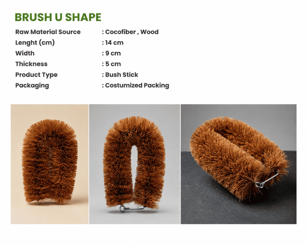 Brush U Shape