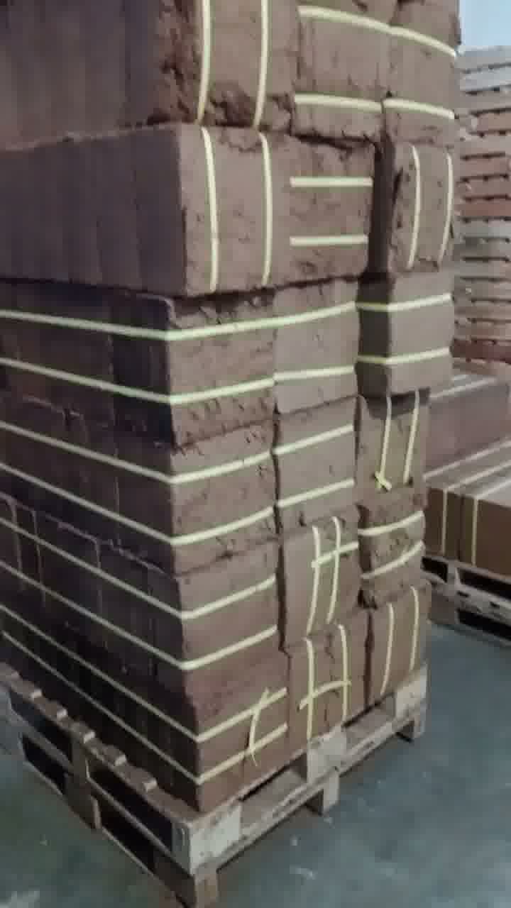 Cocopeat Block Stacking Process